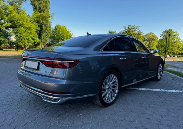 Audi A8 cena 272656 przebieg: 39500, rok produkcji 2021 z Łódź małe 562